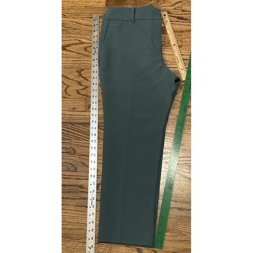 Ann Taylor Factory Teal Trouser Pants 10P - Picture 4 of 9